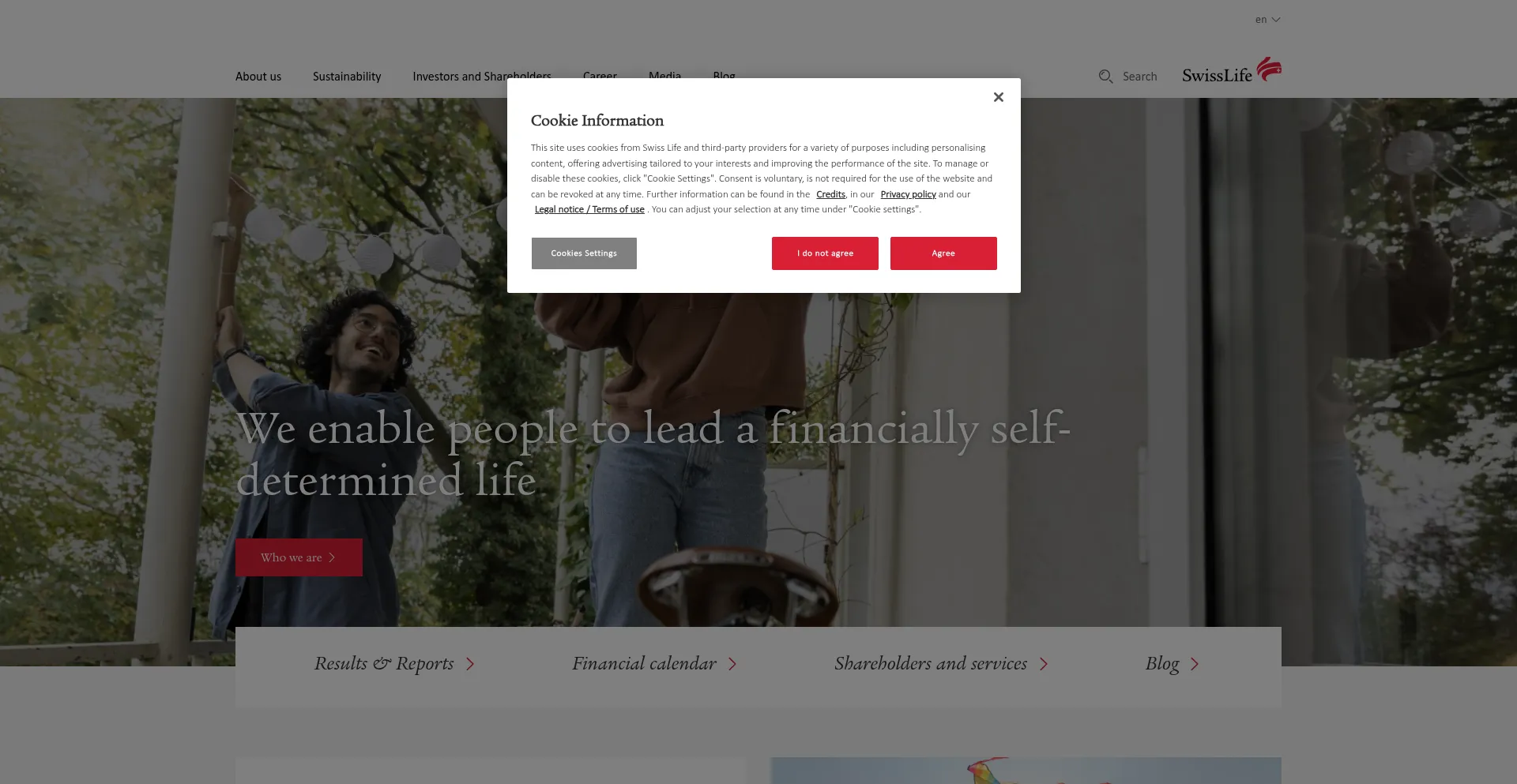 Swisslife.com Screenshot