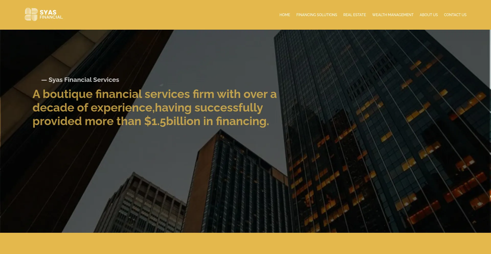 Syasfinancialservices.com