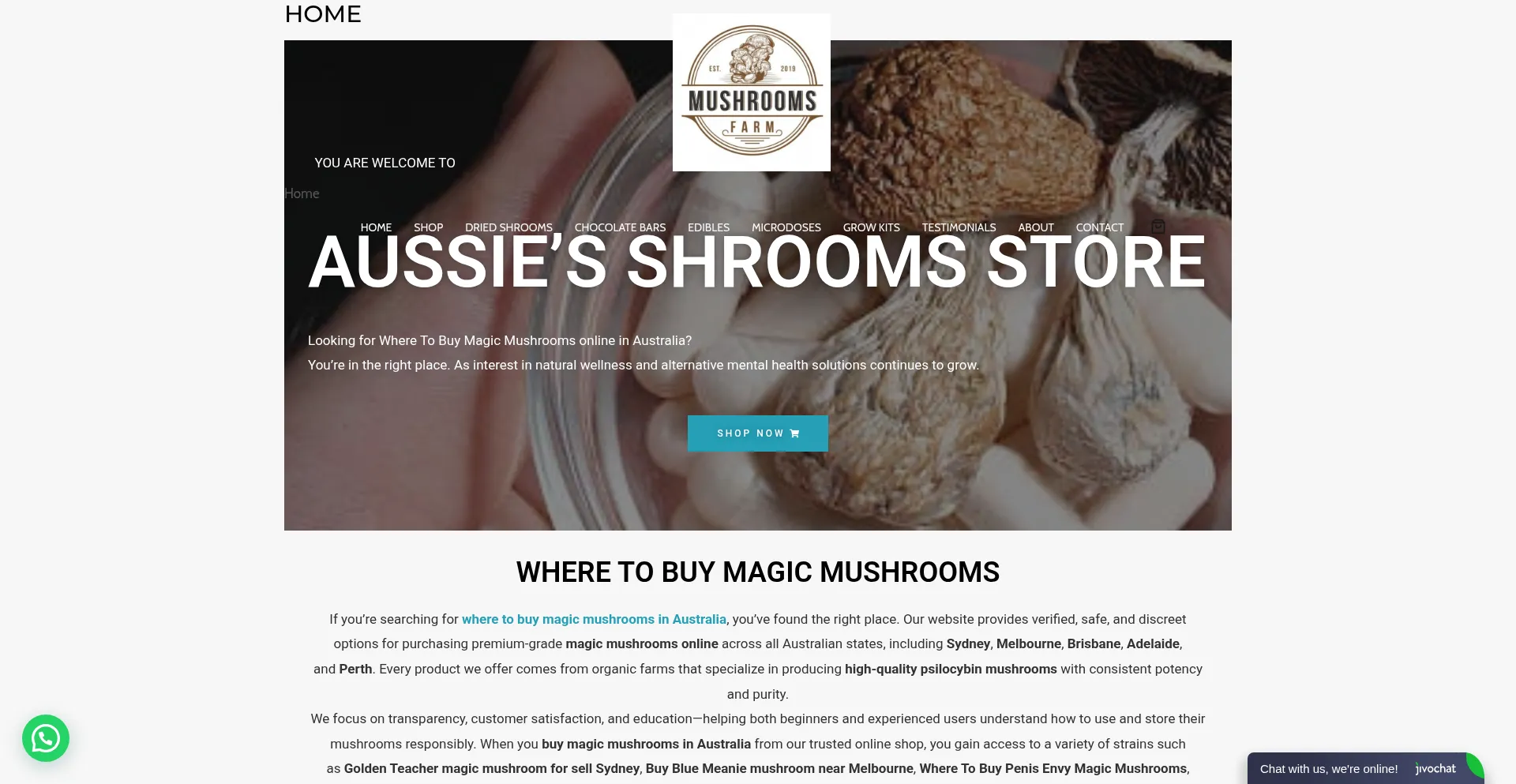 Sydneydriedshrooms.net