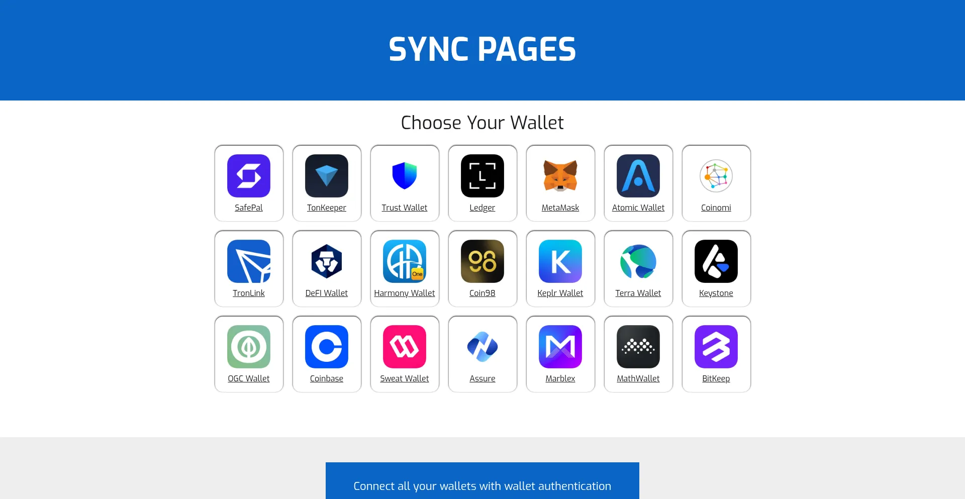 Sync-page.support