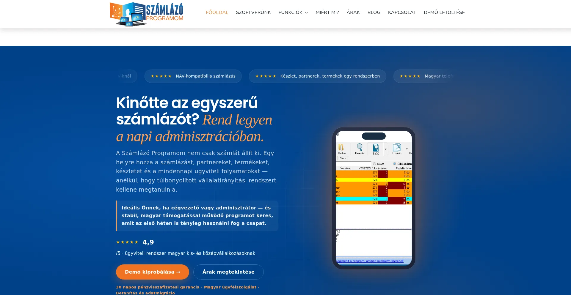 Szamlazoprogramom.hu