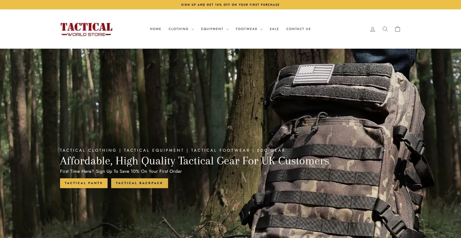 Ist Tacticalworldstore.co.uk sicher und vertrauenswürdig?