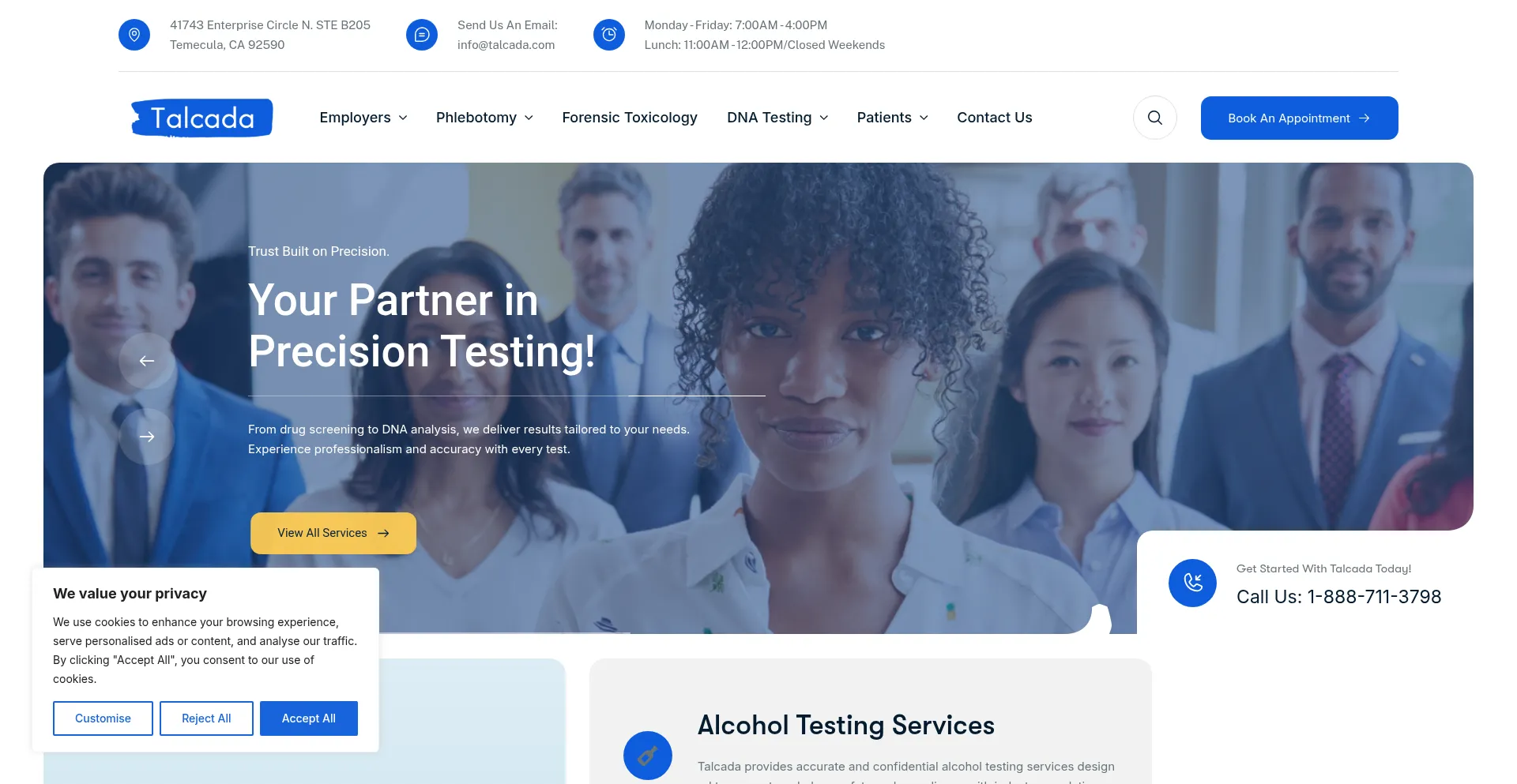 Ist Talcada.com sicher und vertrauenswürdig?