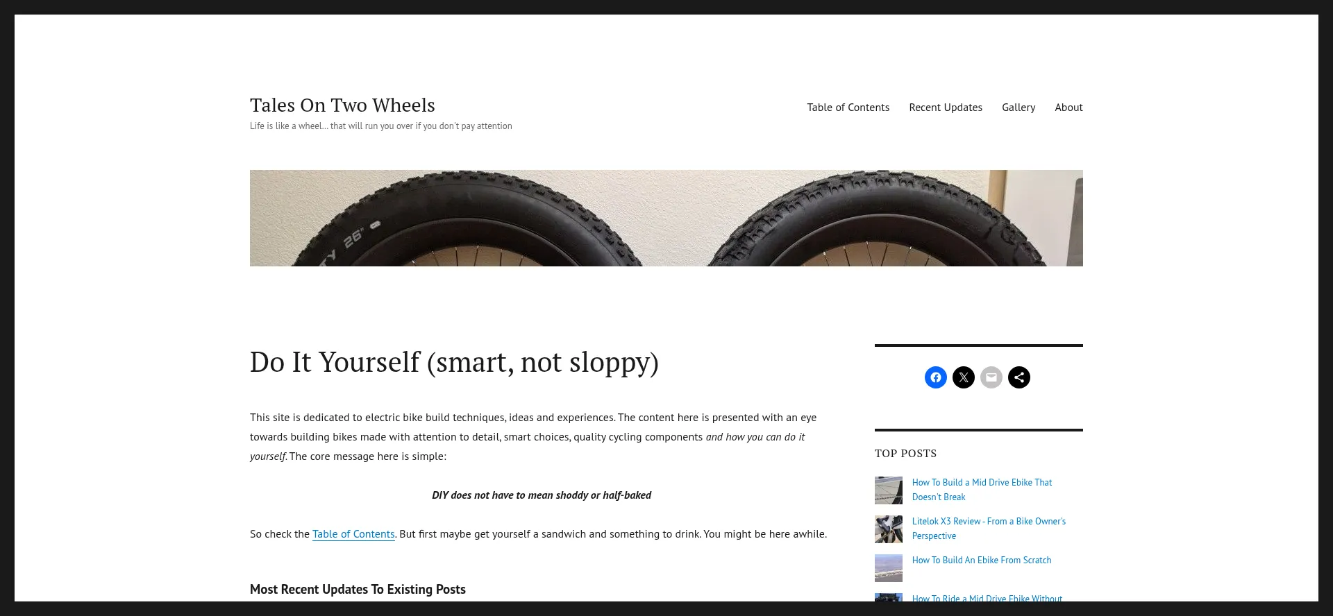 Talesontwowheels.com