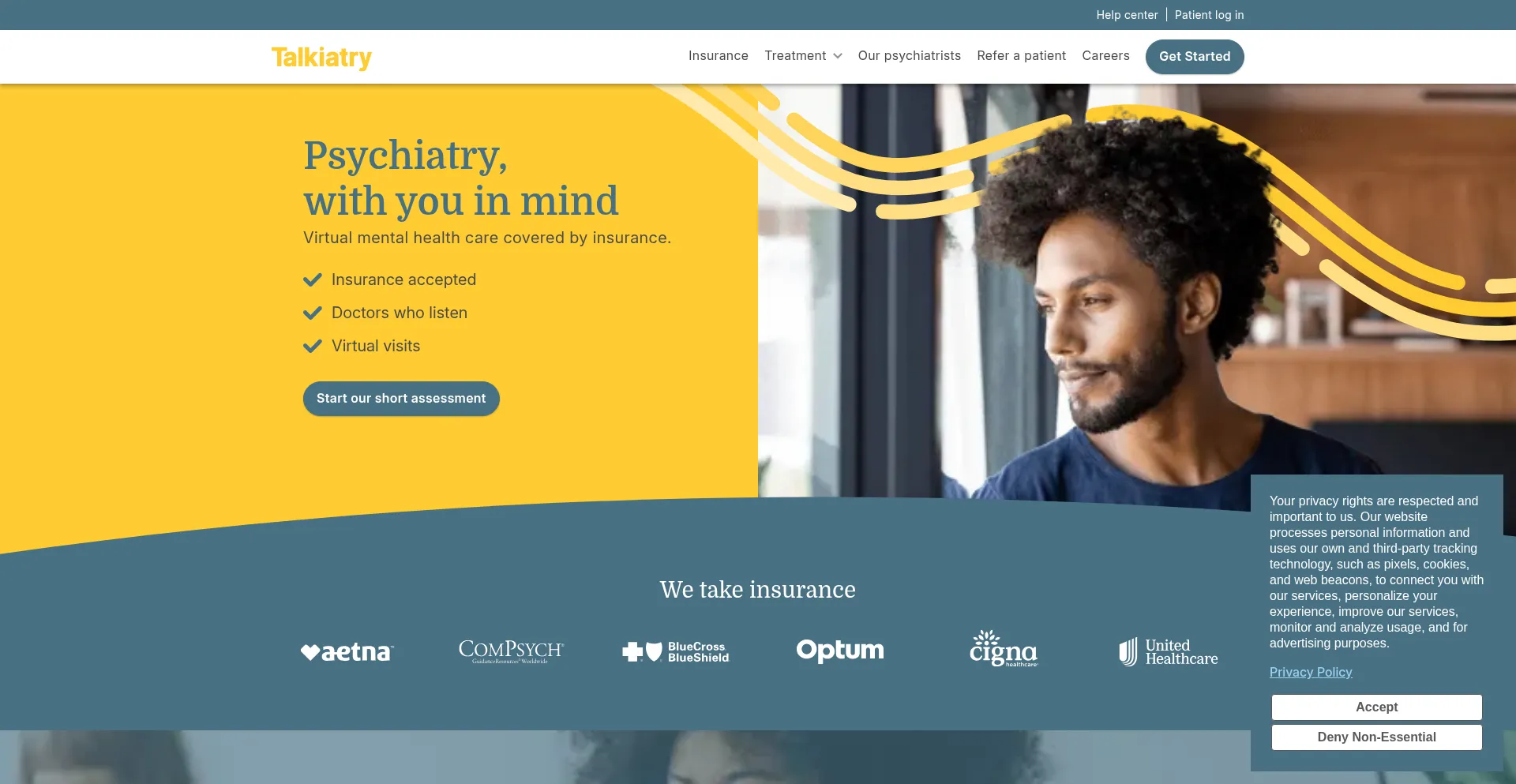 Ist Talkiatry.com sicher und vertrauenswürdig?