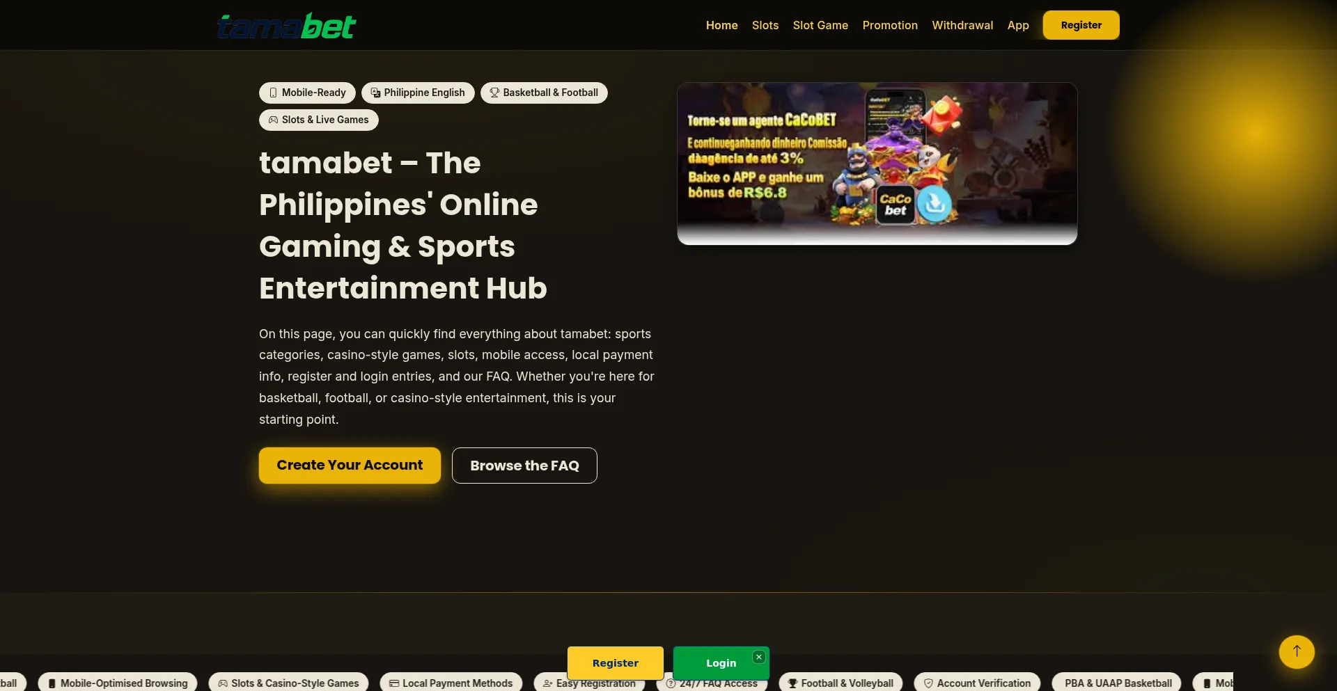 Tamabet.bid