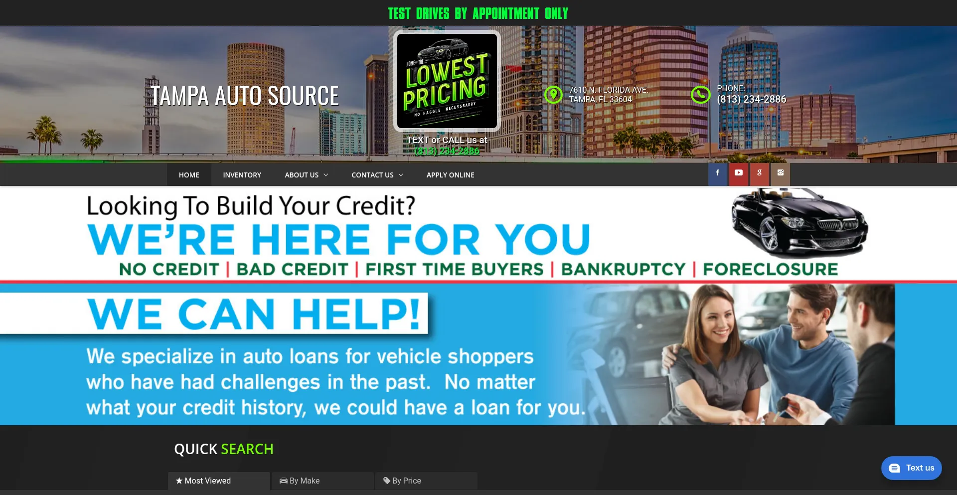 Ist Tampaautosource.com sicher und vertrauenswürdig?