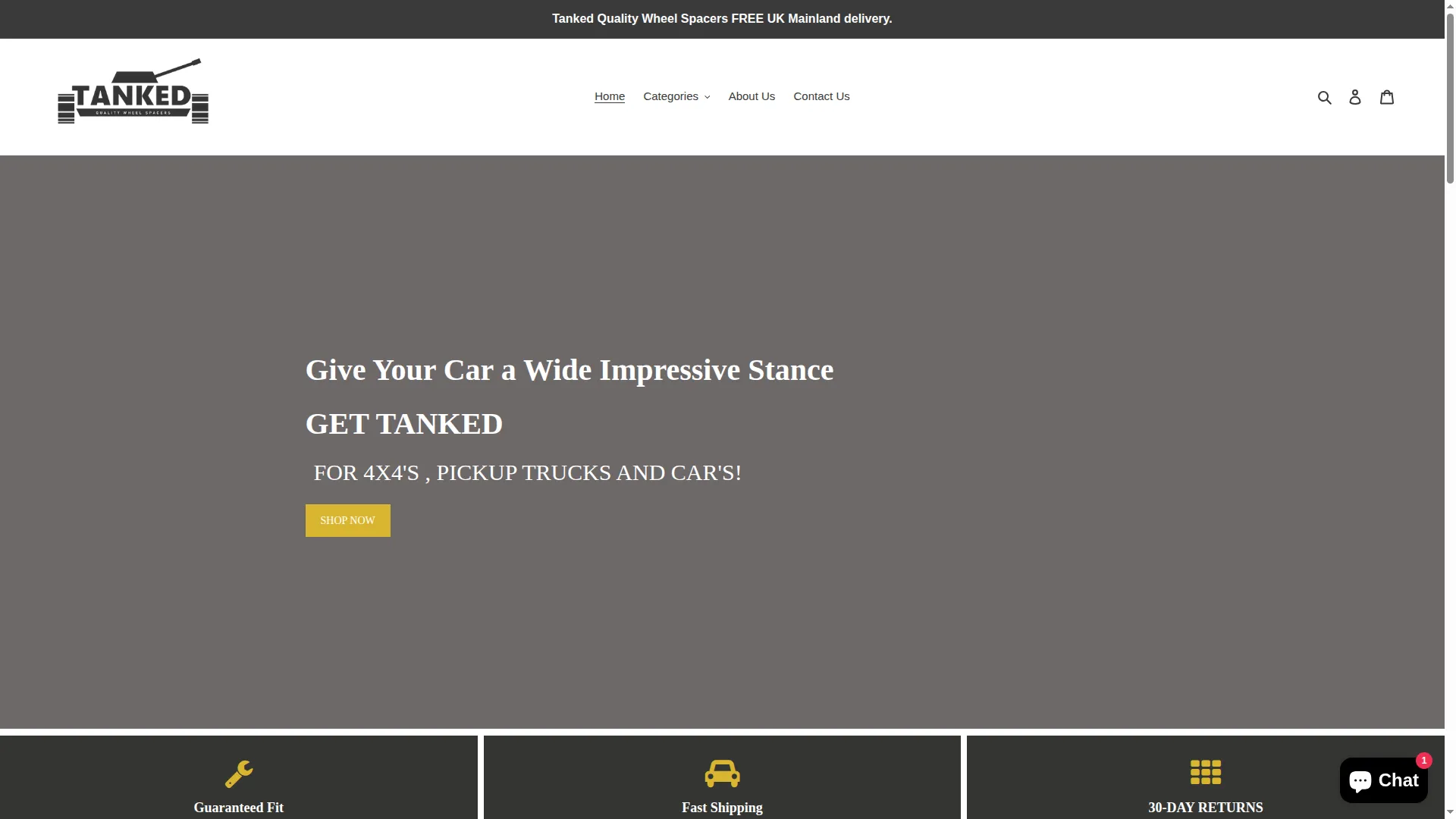 Tankedwheelspacers.co.uk