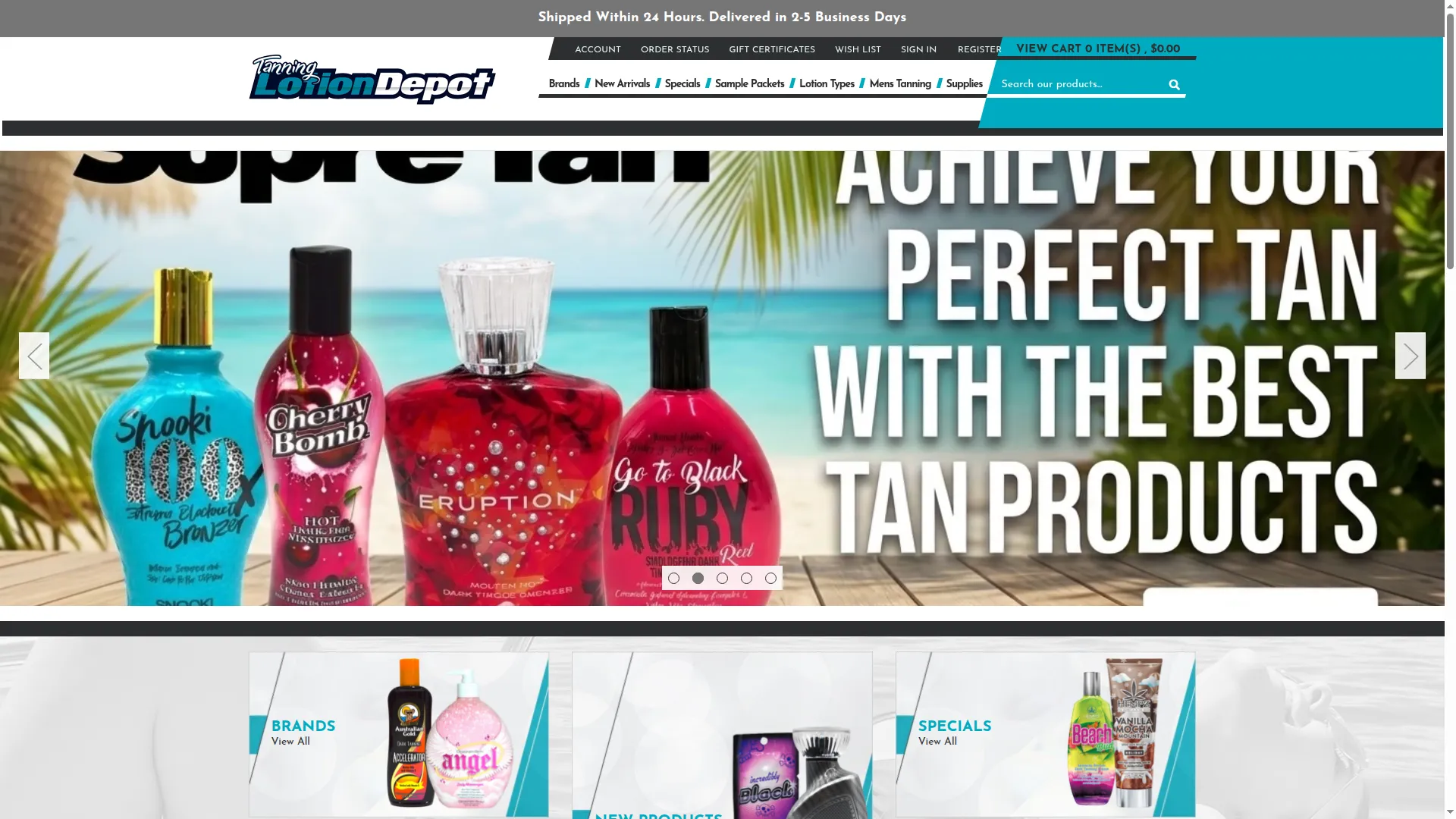 Tanninglotiondepot.com