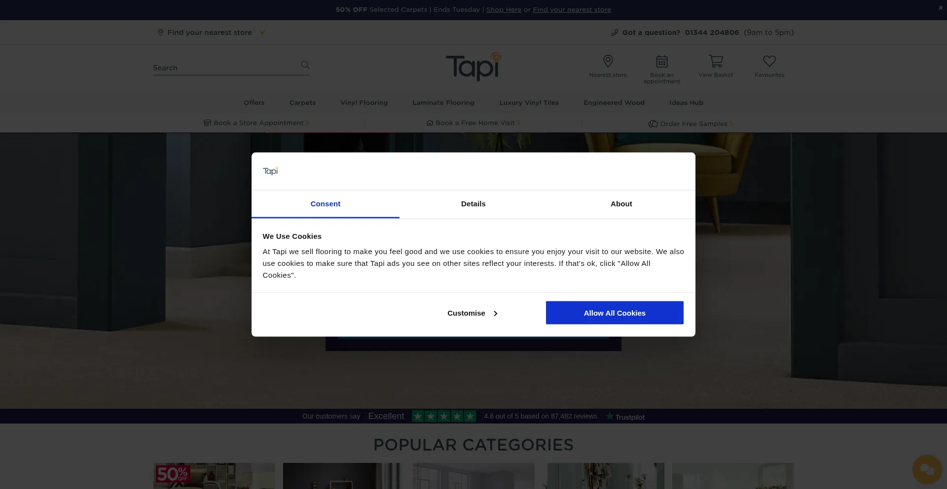 Ist Tapi.co.uk sicher und vertrauenswürdig?