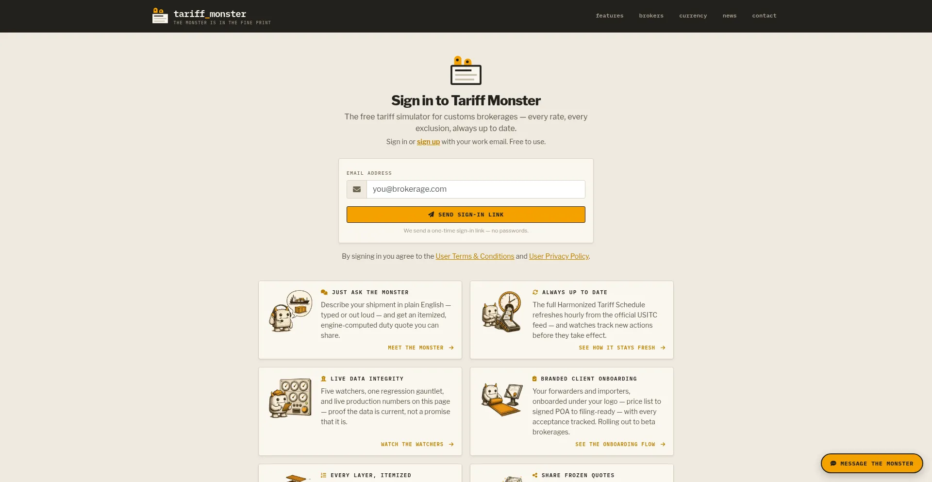 Tariff.monster