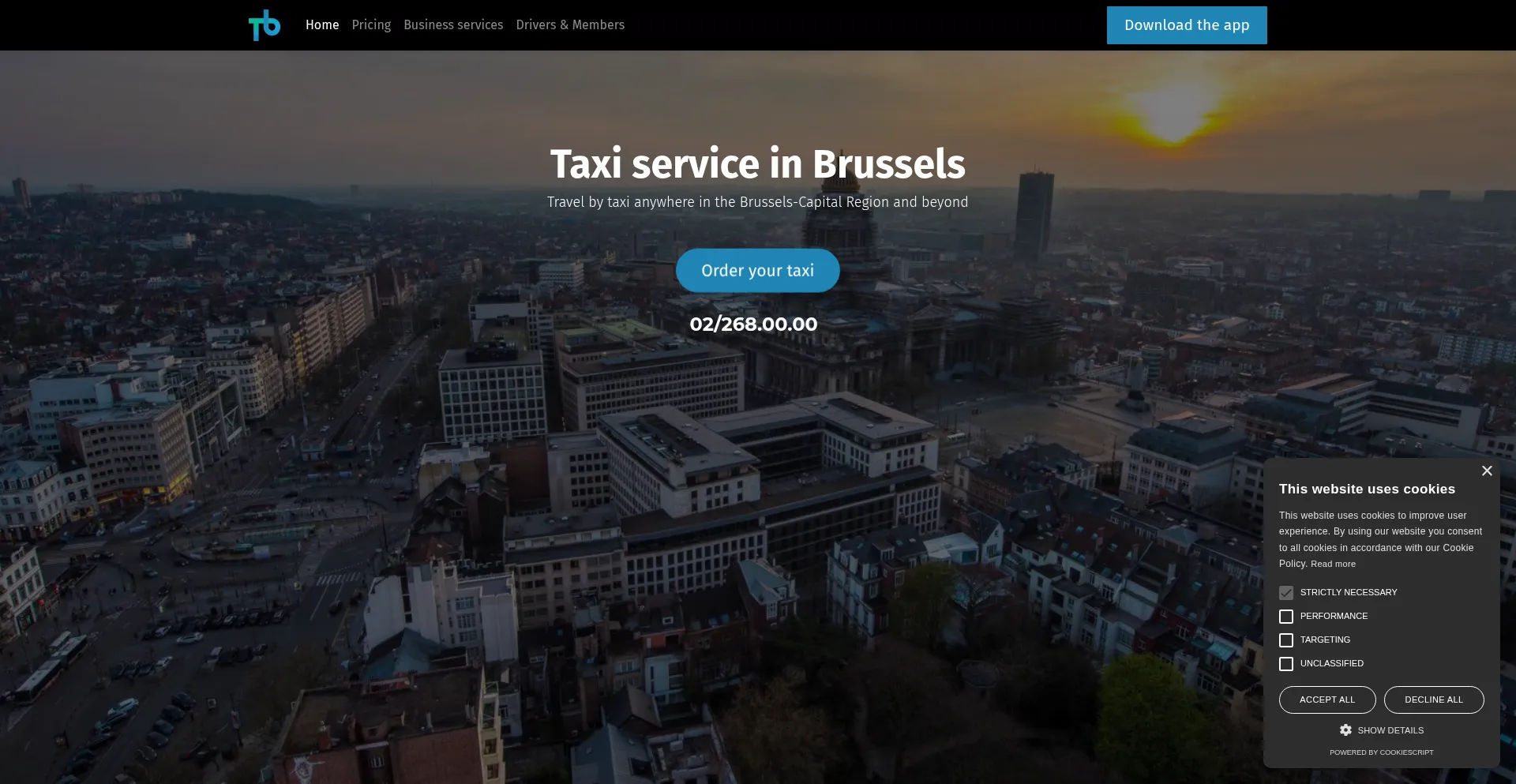 Ist Taxisbleus.be sicher und vertrauenswürdig?