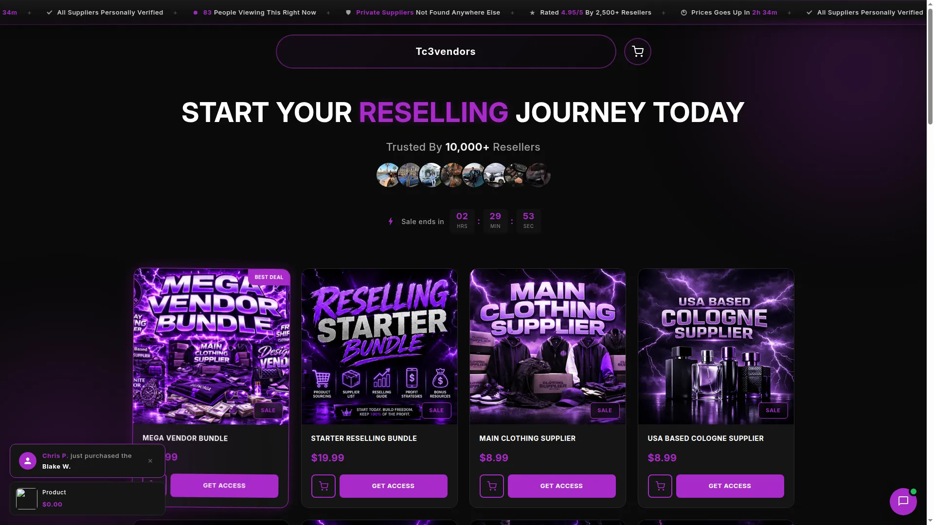 Tc3vendors.com