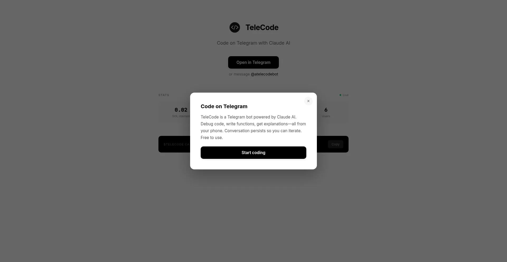 Telecode.dev