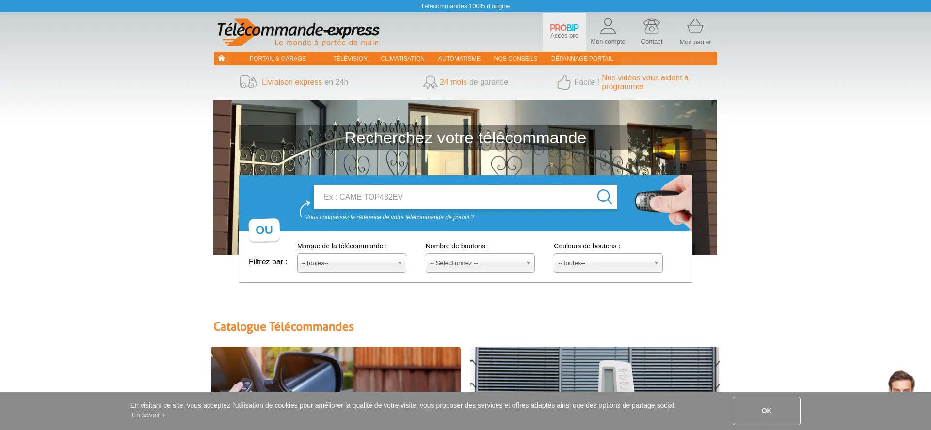 Ist Telecommande-express.com sicher und vertrauenswürdig?