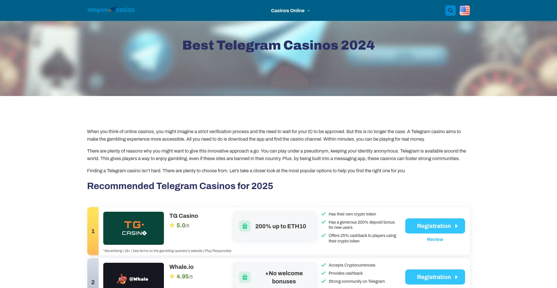Ist Telegram-casino.org sicher und vertrauenswürdig?