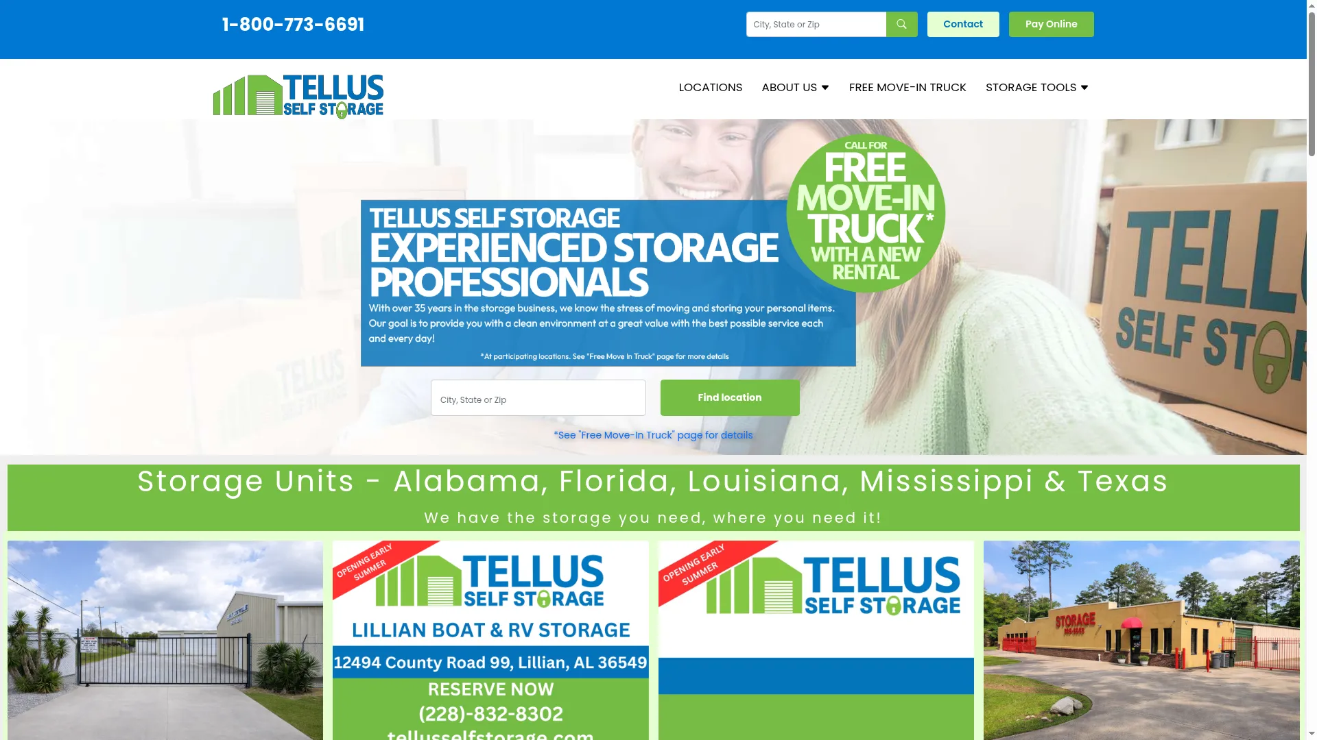 Tellusselfstorage.com