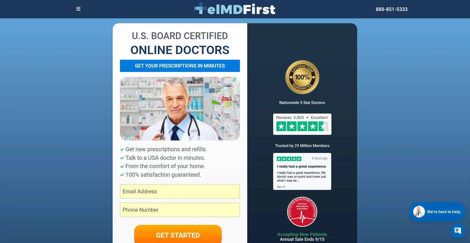 Ist Telmdfirst.com sicher und vertrauenswürdig?