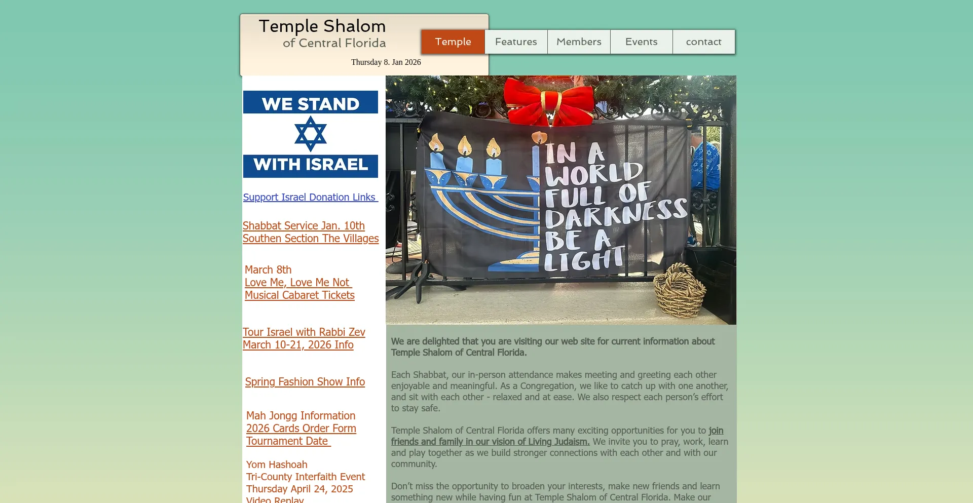 Templeshalomcentralfl.org