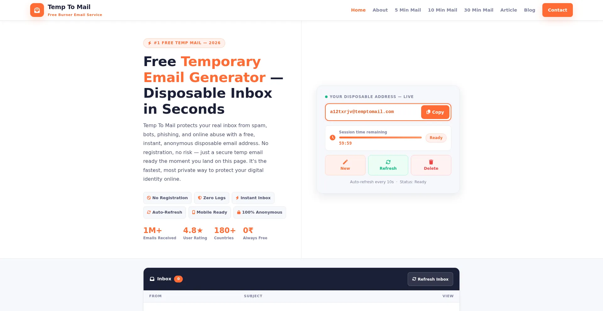 Temptomail.com
