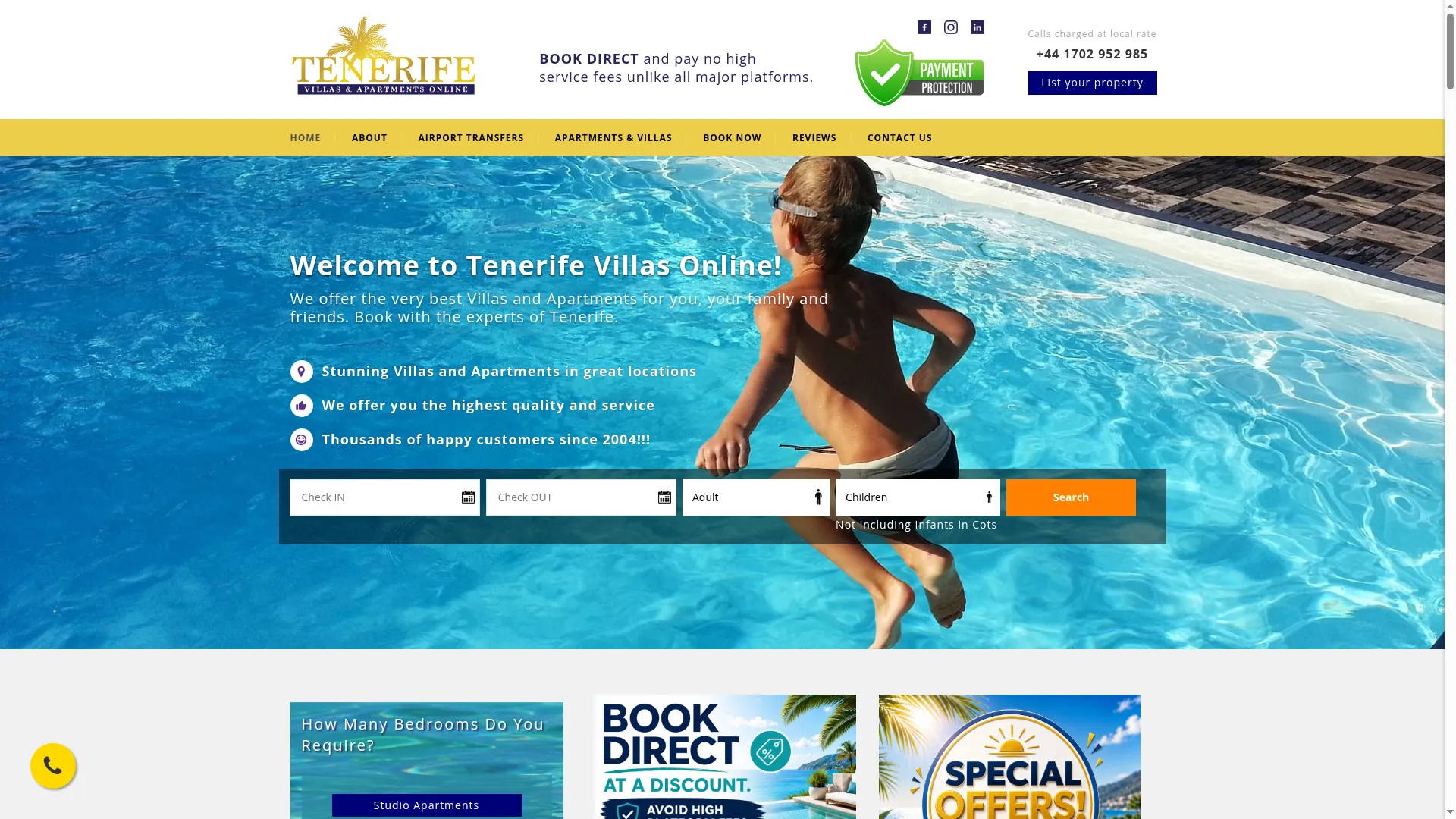 Tenerifevillasonline.co.uk