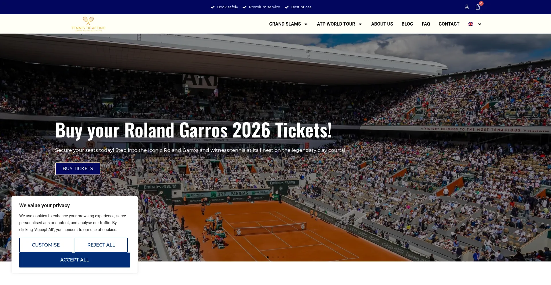 Ist Tennisticketing.com sicher und vertrauenswürdig?