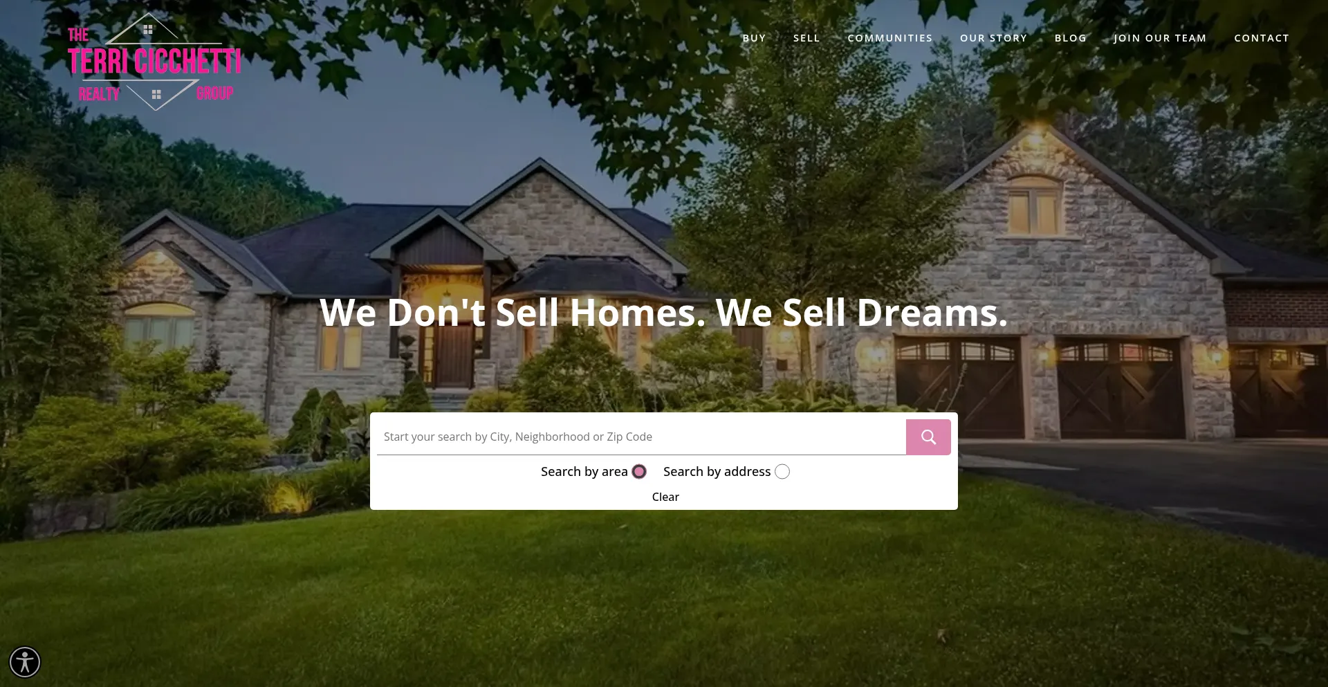 Terricicchettirealtygroup.com Screenshot