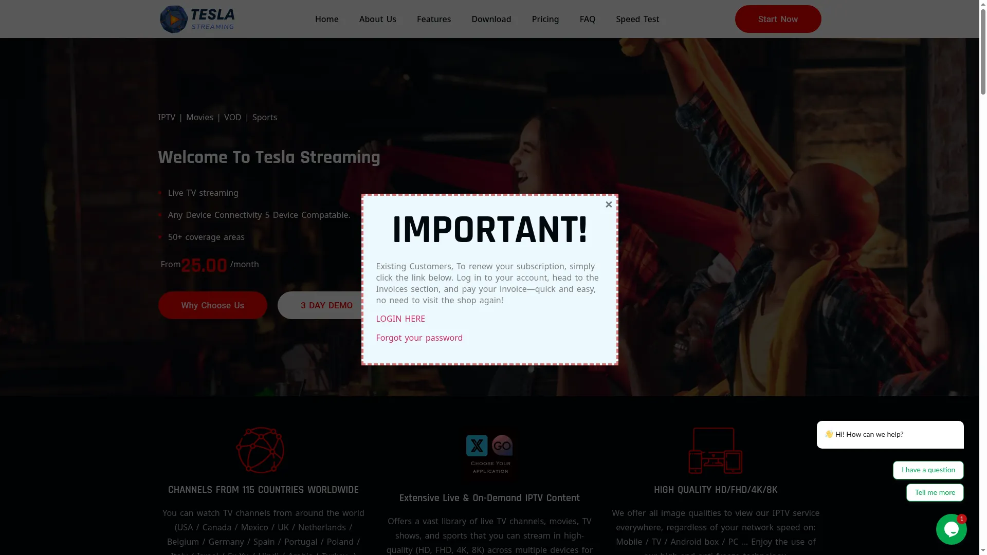 Teslastreaming.net