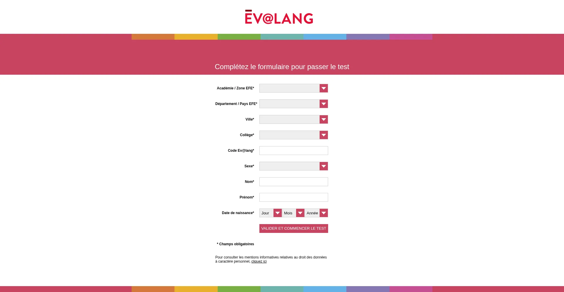 Test.evalangcollege.fr