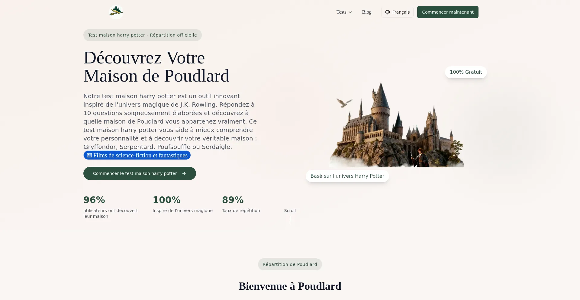 Testmaisonharrypotter.com
