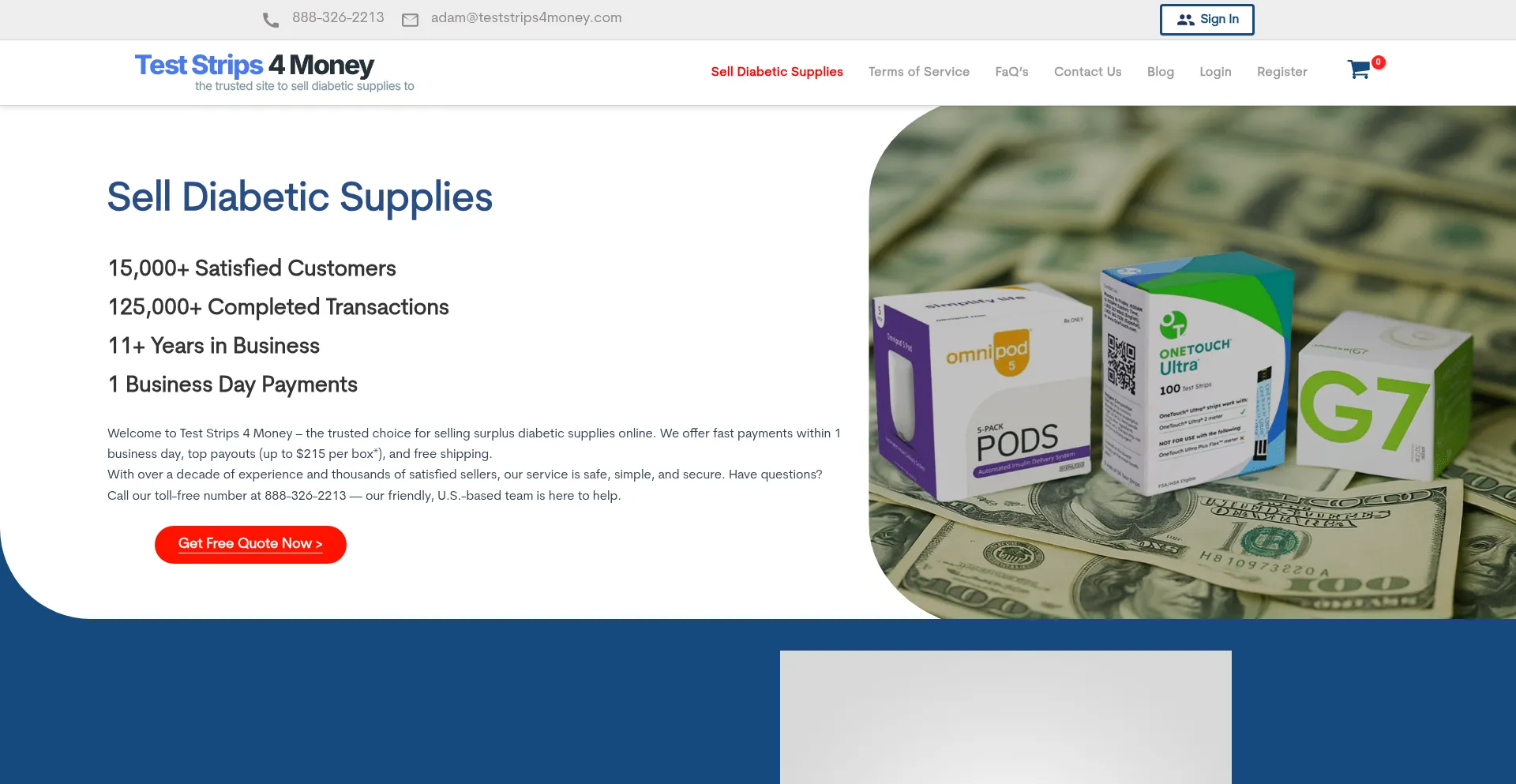 Ist Teststrips4money.com sicher und vertrauenswürdig?