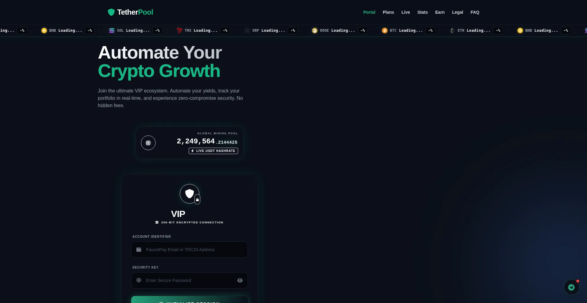 Tetherpool.co