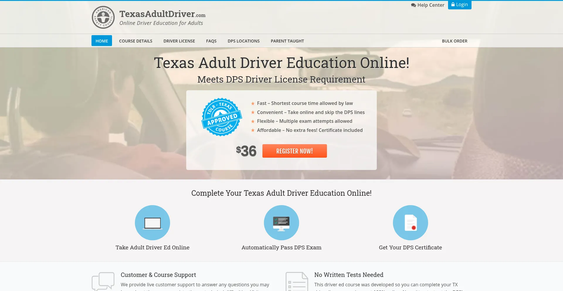 Ist Texasadultdriver.com sicher und vertrauenswürdig?