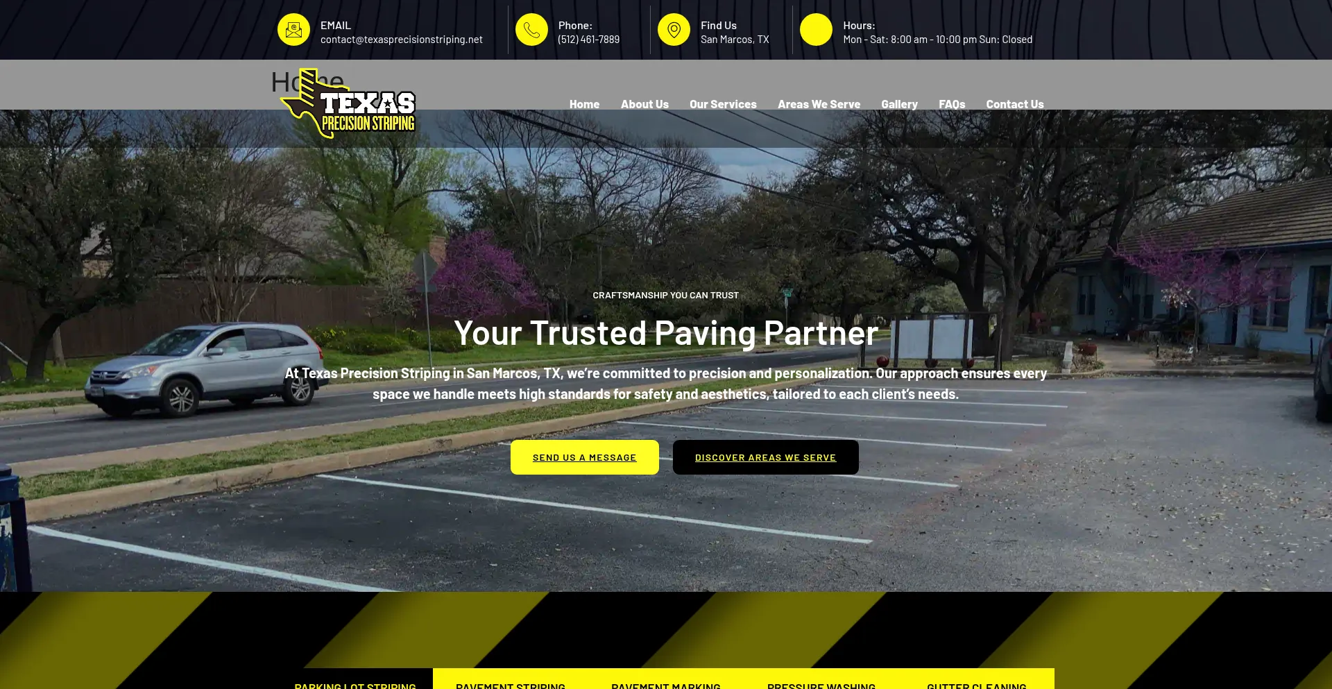 Texasprecisionstriping.net