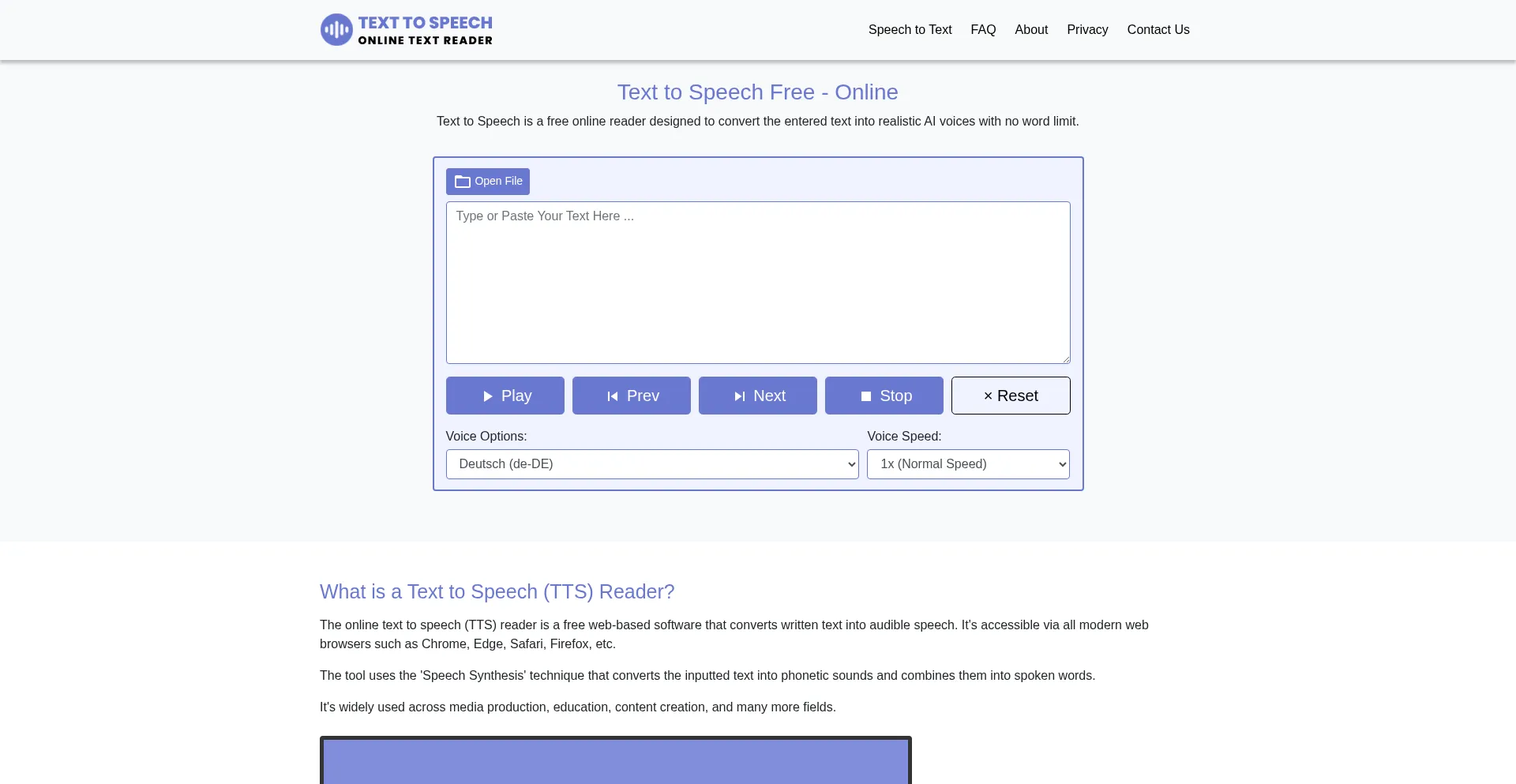 Text-speech.org