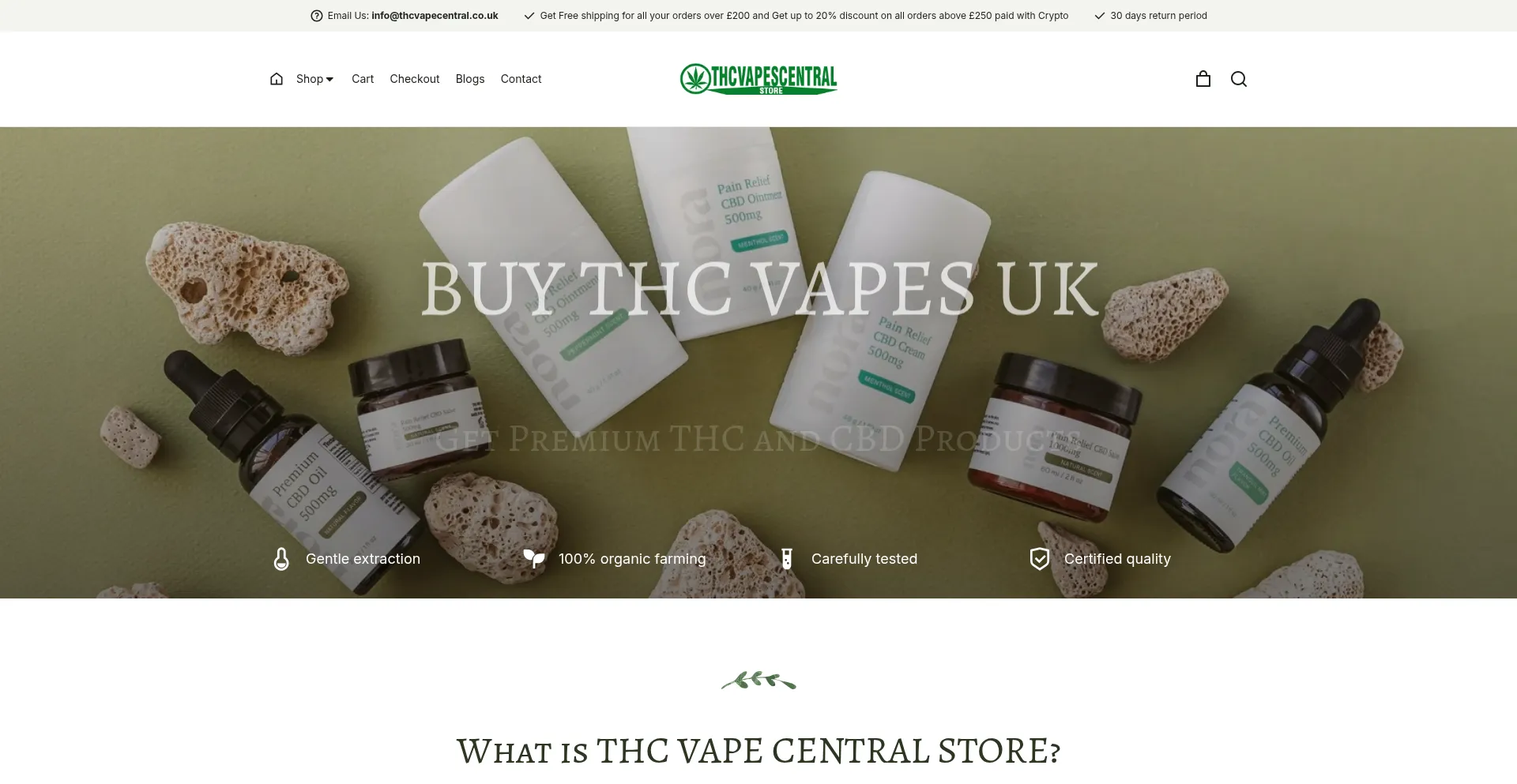Thcvapecentral.co.uk