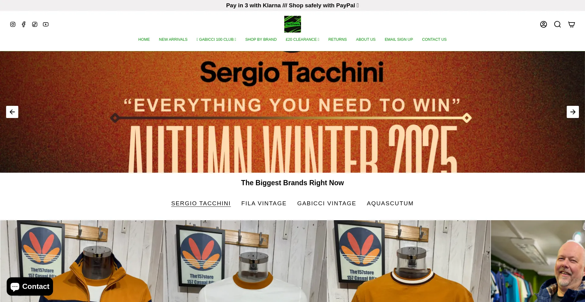 The157store.com Screenshot