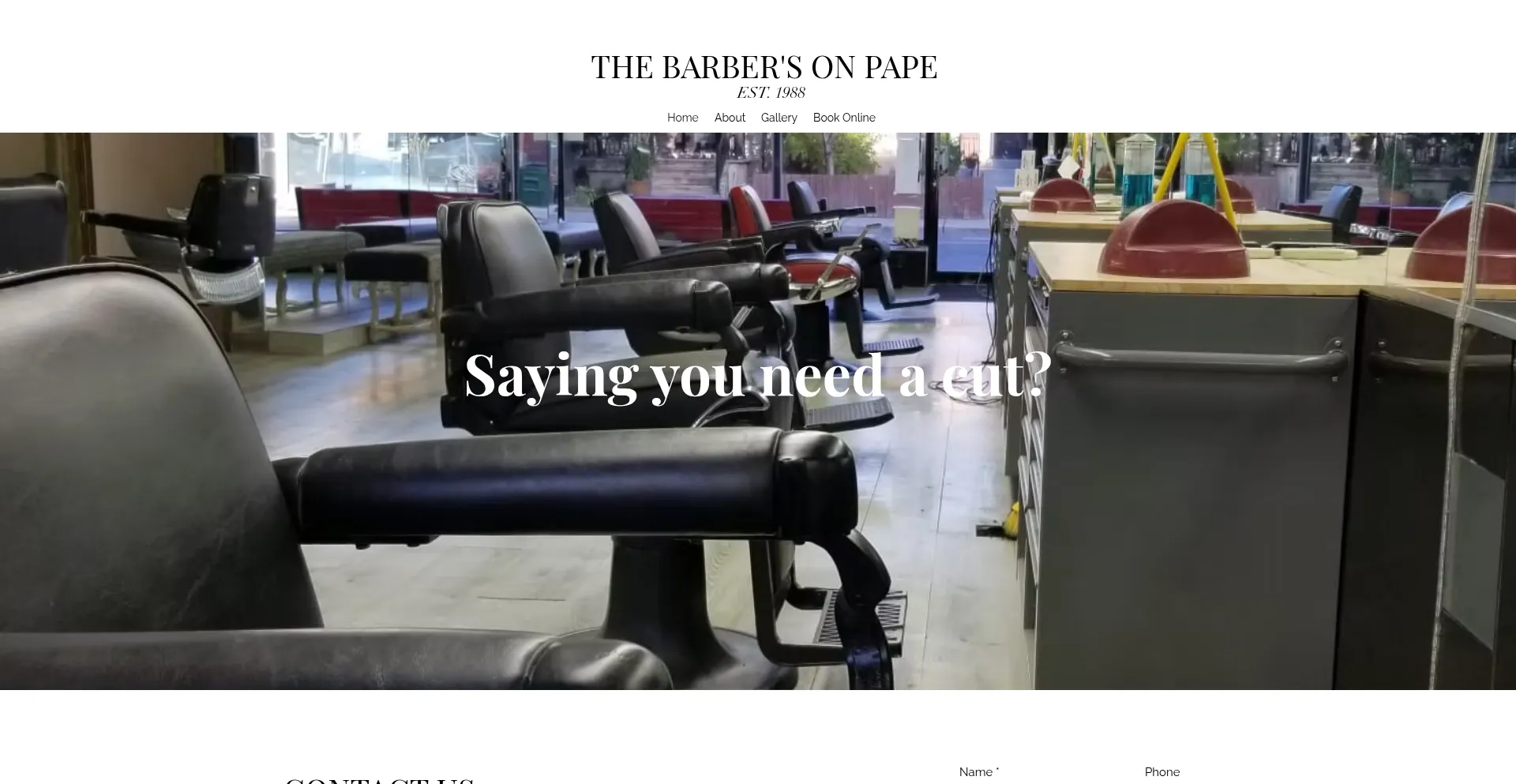 Thebarbersonpape.com