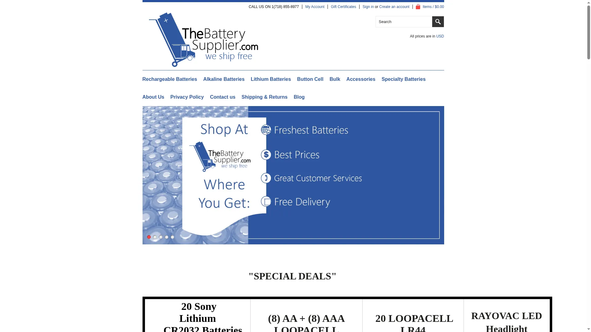 Thebatterysupplier.com