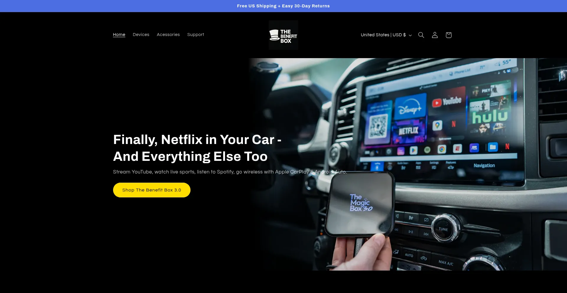 Thebenefitbox.com Screenshot