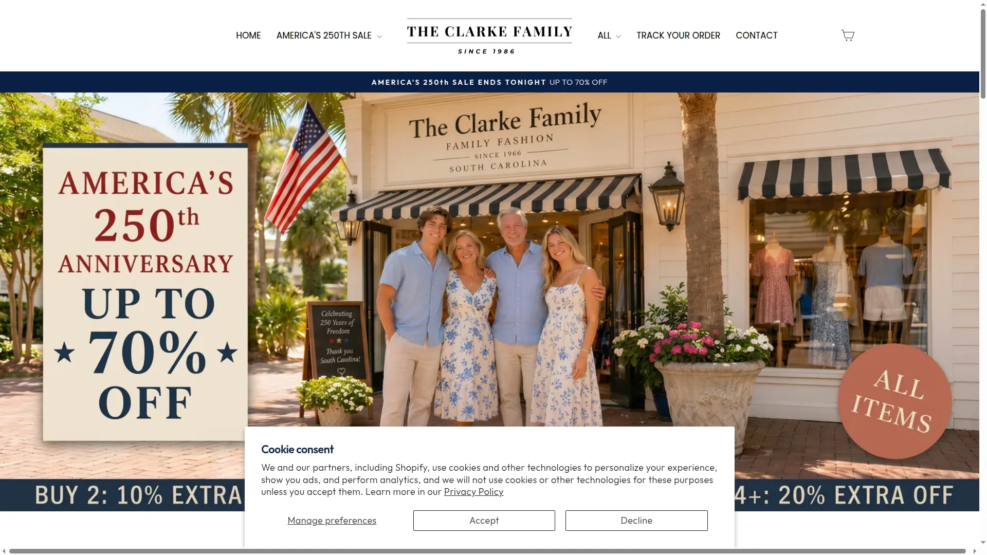 Theclarkefamily.us