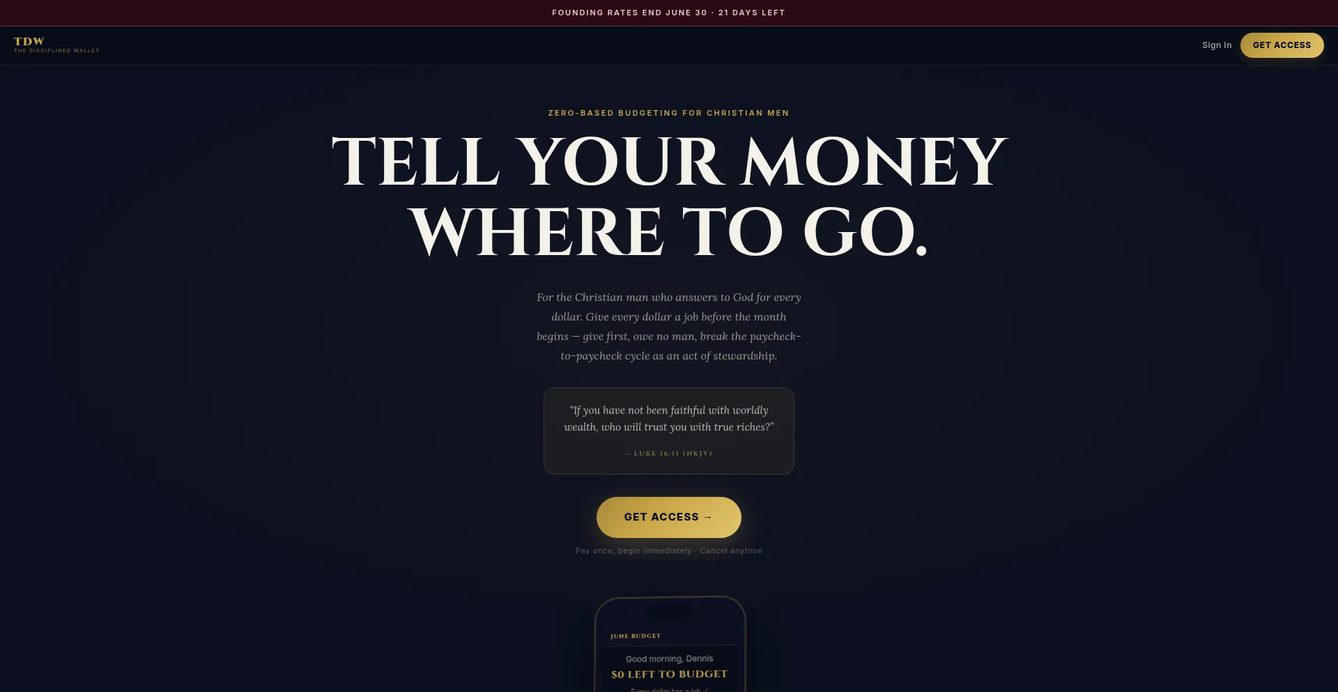 Thedisciplinedwallet.com