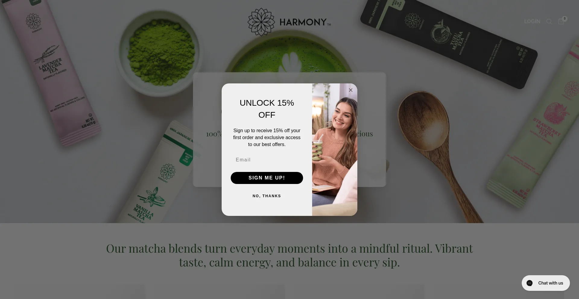 Theharmonymatcha.com