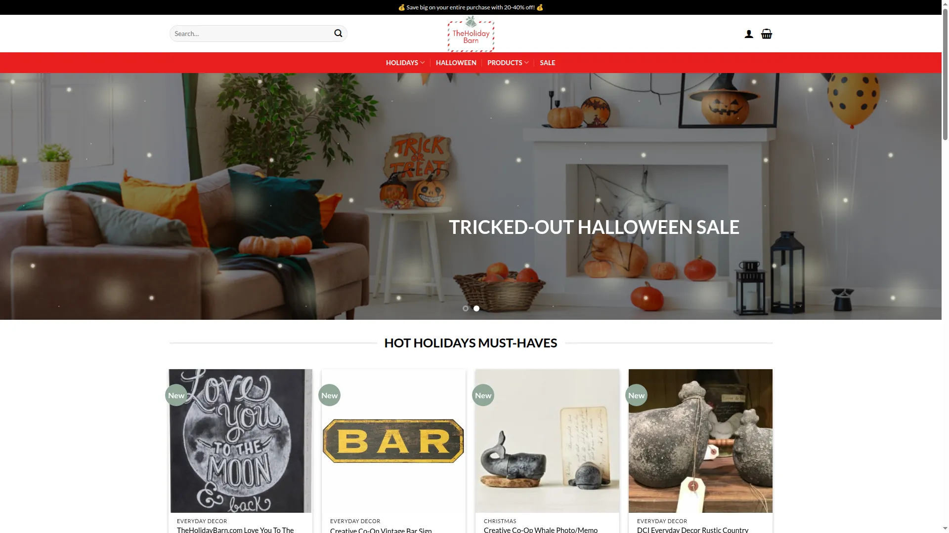 Theholidaysstores.com