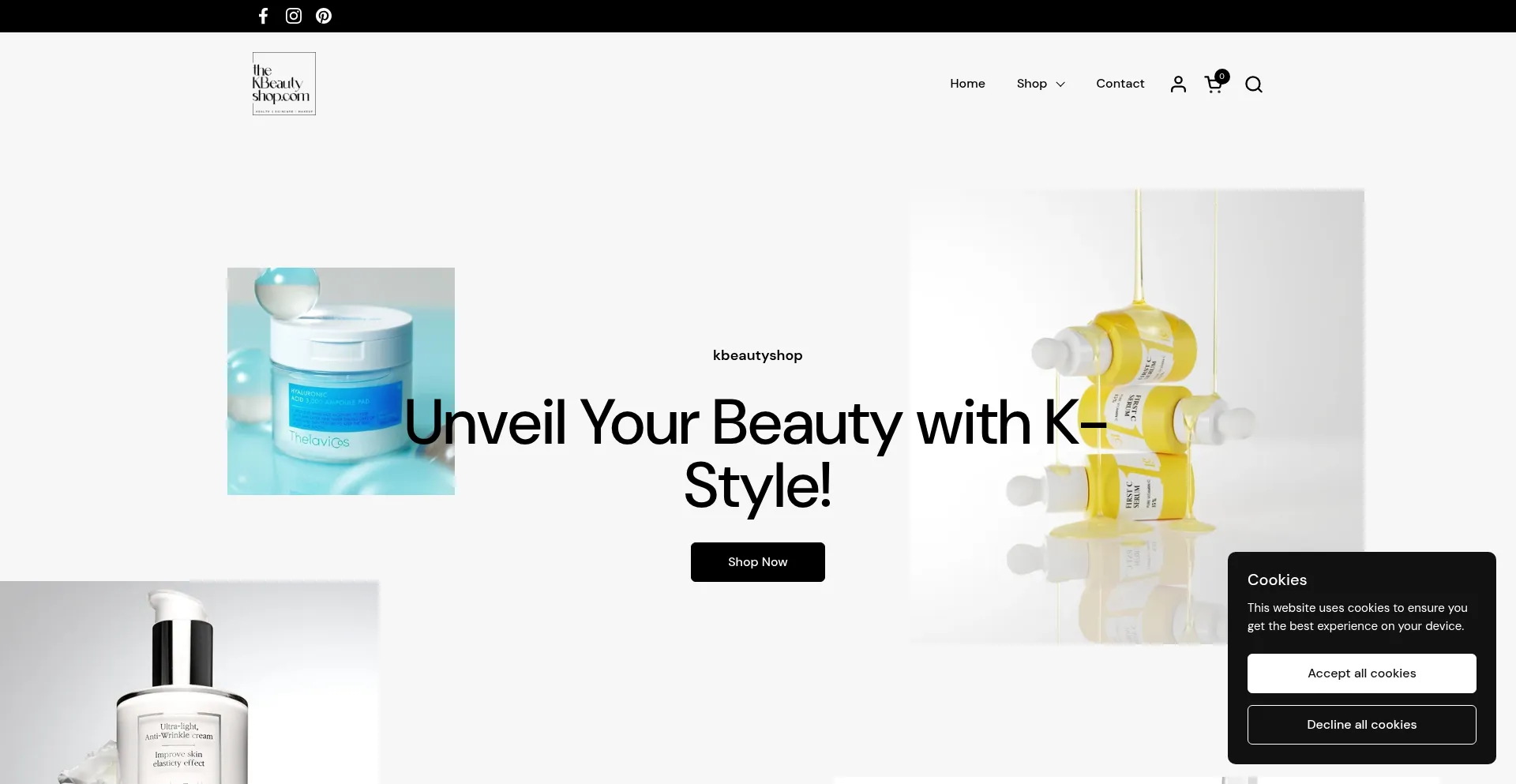 Thekbeautyshop.com