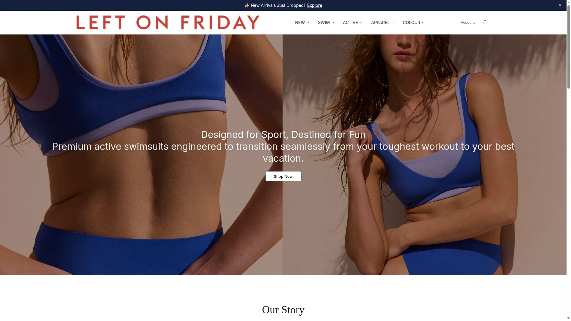 Theleftonfriday.shop