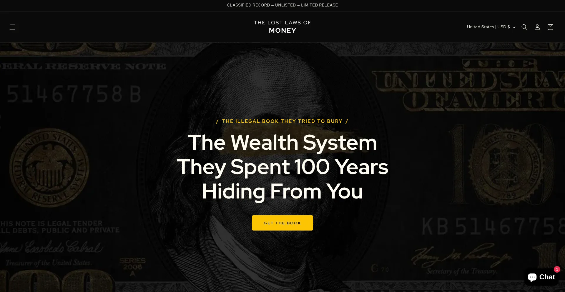 Thelostlawsofmoney.com