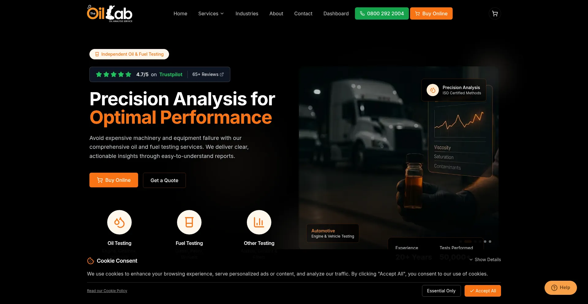 Theoillab.co.uk