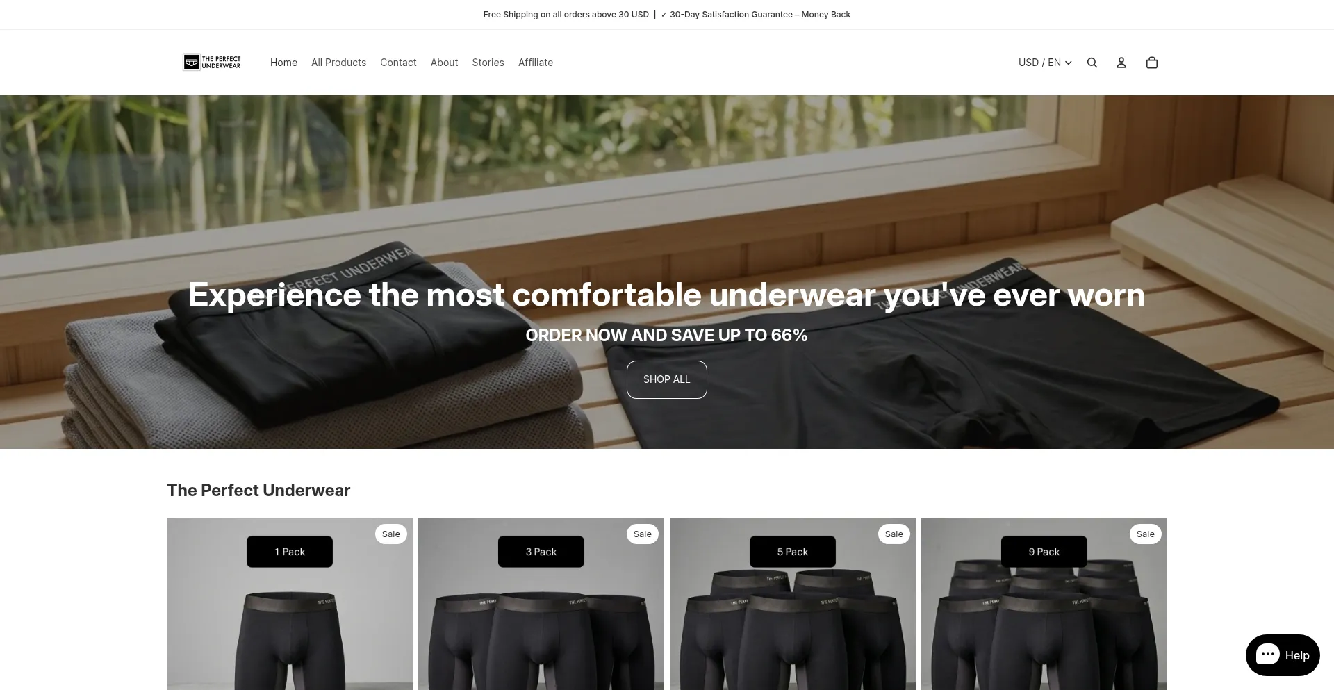 Theperfectunderwear.com