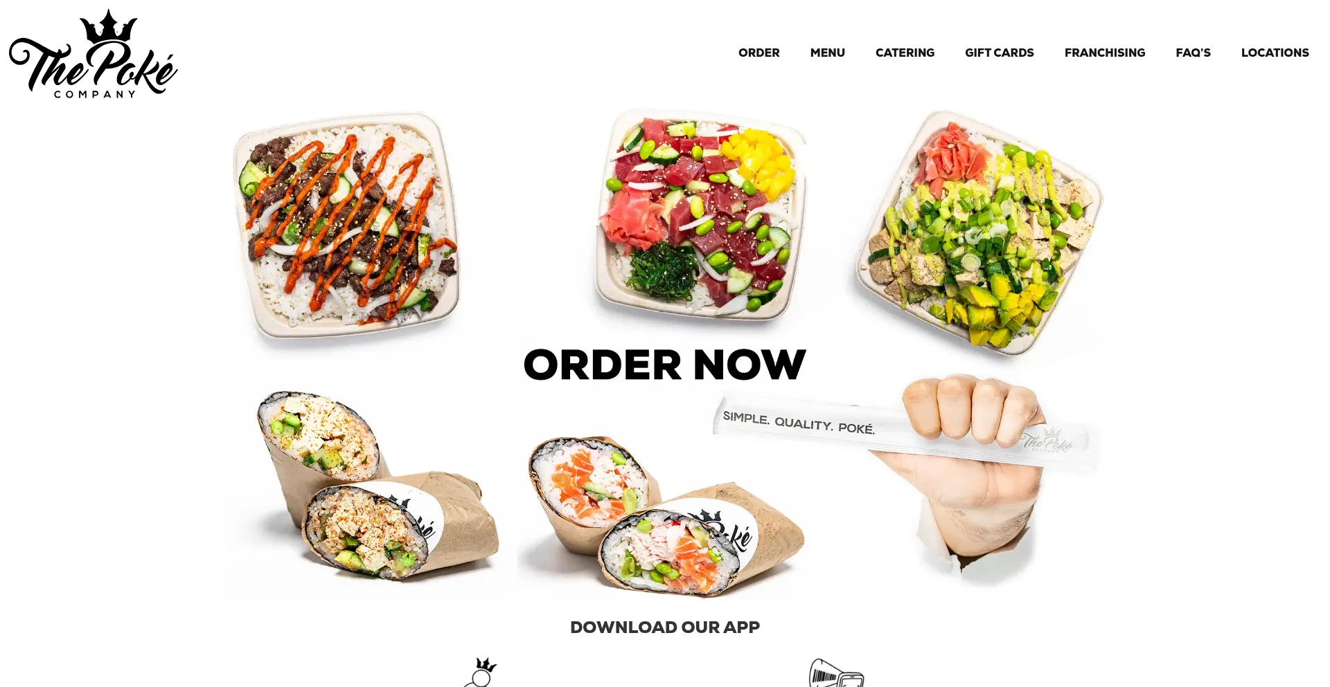 Website screenshot of Thepokecompany.com
